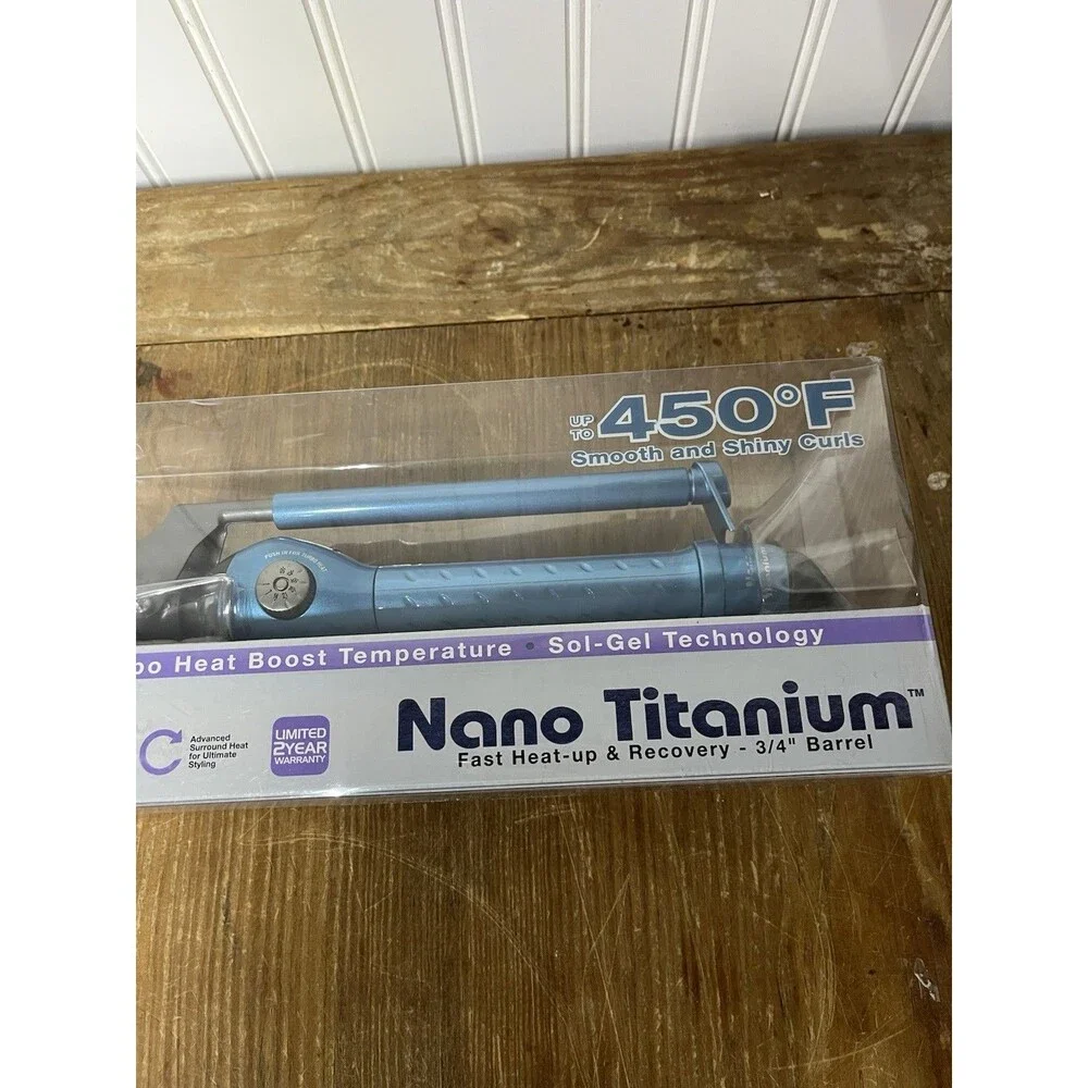 BabylissPro Nano Titanium MARCEL Curling Iron 3/4